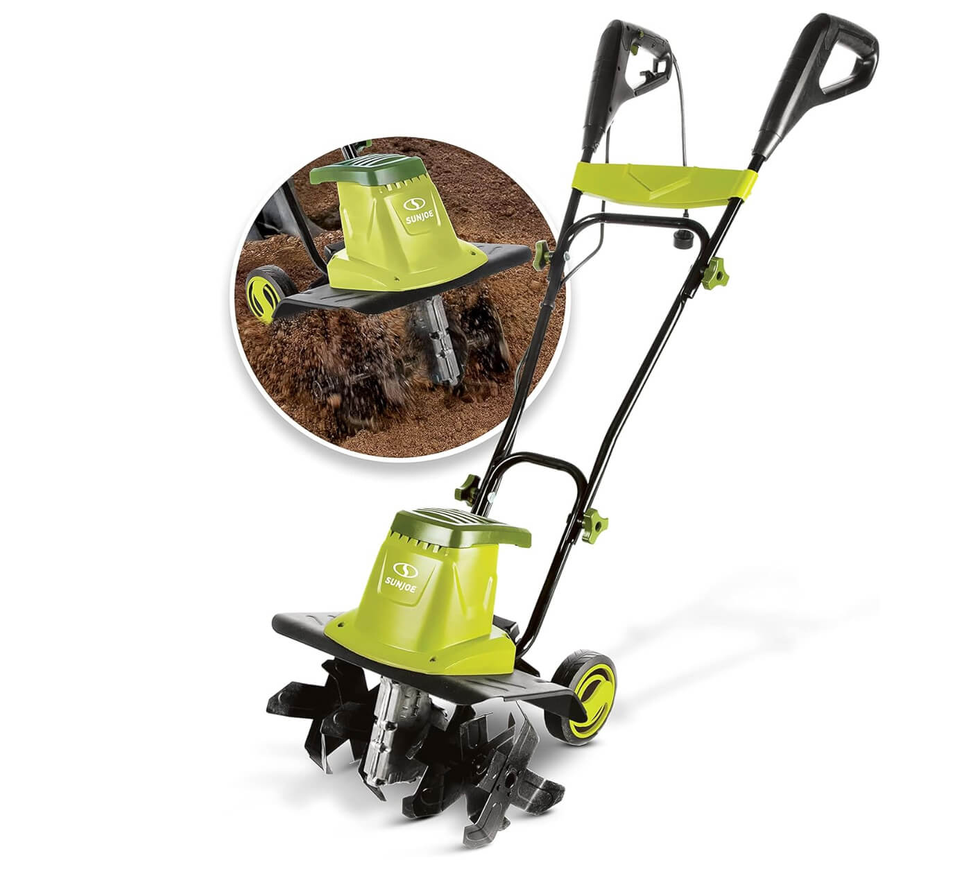 Electric tiller available from Amazon.